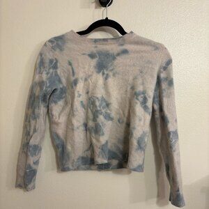 Quince Hand-Dyed Cashmere Sweater – XS Fit (One-of-a-Kind!)